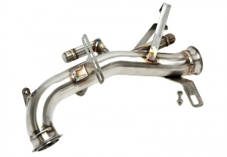 Downpipe + D&eacute;cata inox VW Transporter T5 T6 2,0l tdi 2WD