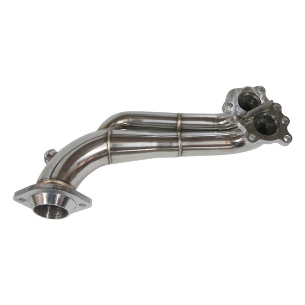 Downpipe d\'�chappement en inox bi-tube Renault R5 GT turbo