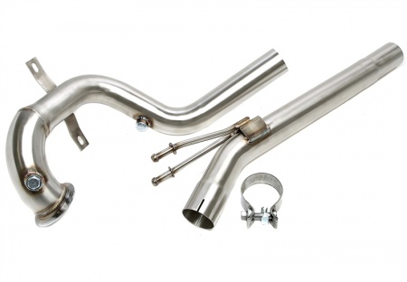 Downpipe d\'&eacute;chappement inox - Audi A1 / VW Polo 6R 1,6l TDI