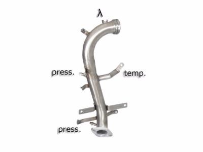 Downpipe d\'�chappement inox Ragazzon - Alfa Romeo Giulietta 2,0l Jtdm