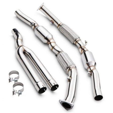 Downpipe et Cata sport inox Volkswagen Golf 5 R32 / Audi A3, TT 3,2l V6