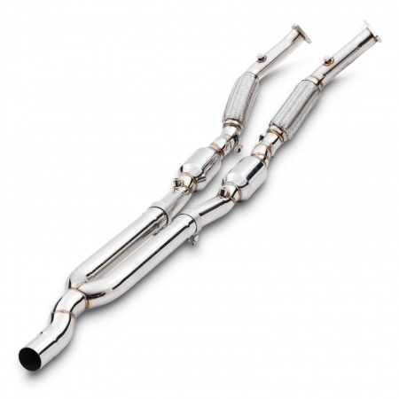 Downpipe et Cata sport inox Volkswagen Golf 5 R32 / Audi A3, TT 3,2l V6