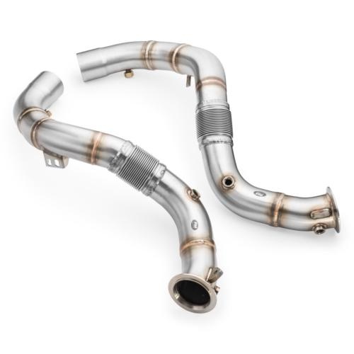 Downpipe et d�cata inox BMW M8 F91 F92