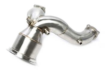 Downpipe inox + cata sport Audi S4 B9 / S5 B9