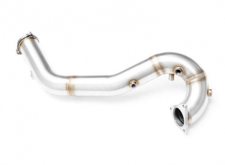 Downpipe inox Audi A4, A5 B8 2,7l et 3,0l TDI (version longue)