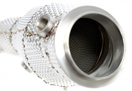 Downpipe inox cata sport Alfa Romeo Giulia Quadrifoglio / Stelvio 2,9l bi-turbo 