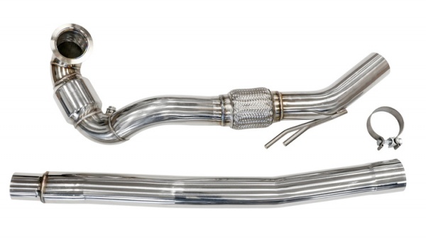 Downpipe inox cata sport VW Golf 7 R 2,0l TSI / Audi S3 8V / Seat Leon Cupra 5F