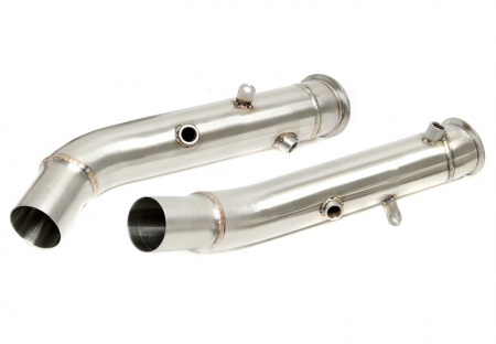 Downpipe inox décata Alfa Romeo Giulia Quadrifoglio / Stelvio 2,9l bi-turbo 