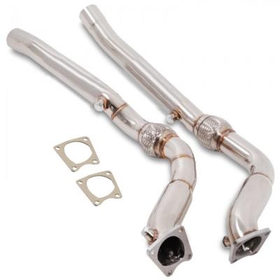 Downpipe inox et d�cata Audi RS6 V8 Bi-turbo