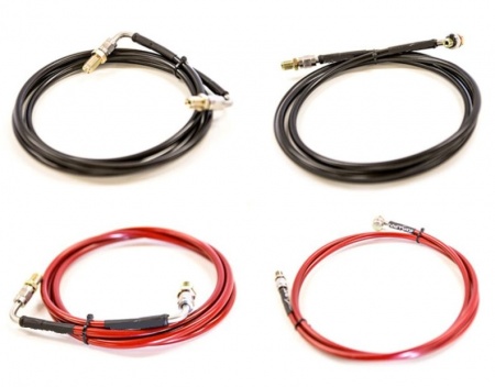 Durite d\'entr&eacute;e 180cm pour frein &agrave; main hydraulique