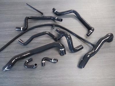 Durites silicone renforc�e pour Volkswagen Golf 3 VR6 noir