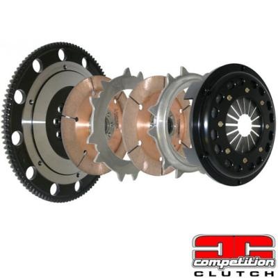 Embrayage renforc� bi-disques + volant moteur all�g� Mitsubishi Lancer EVO 4 � 9