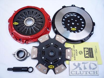 Embrayage renforc� XTD stage 3 + volant moteur all�g� Mitsubishi Lancer EVO 4 / 5 / 6