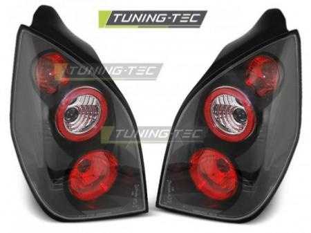 Feux arri�re design 3D noir Citroen C2