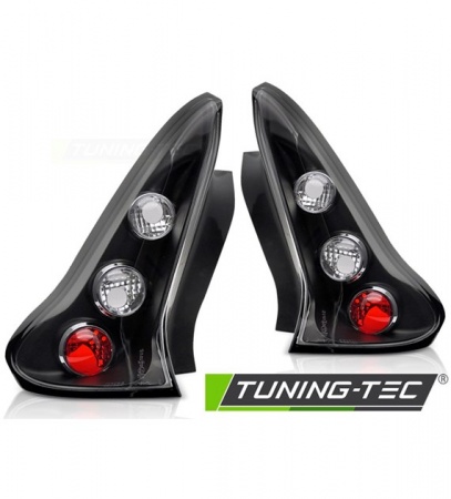 Feux arri&egrave;re design 3D noir Citroen C4 Coupe (2004-2010)
