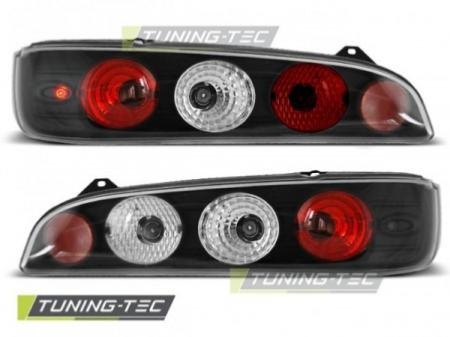 Feux arri�re design 3D noir Fiat Seicento