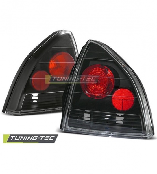 Feux arri�re design 3D noir Honda prelude 1992-1997