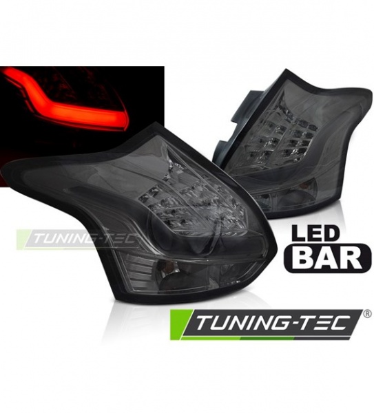 Feux arri�re design avec barre LED Ford Focus mk3