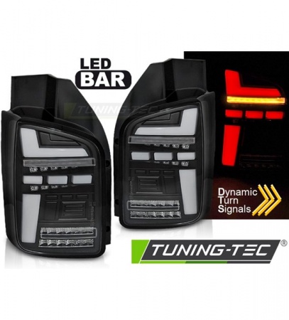 Feux arri&egrave;re design avec barre LED VW Transpoter T5