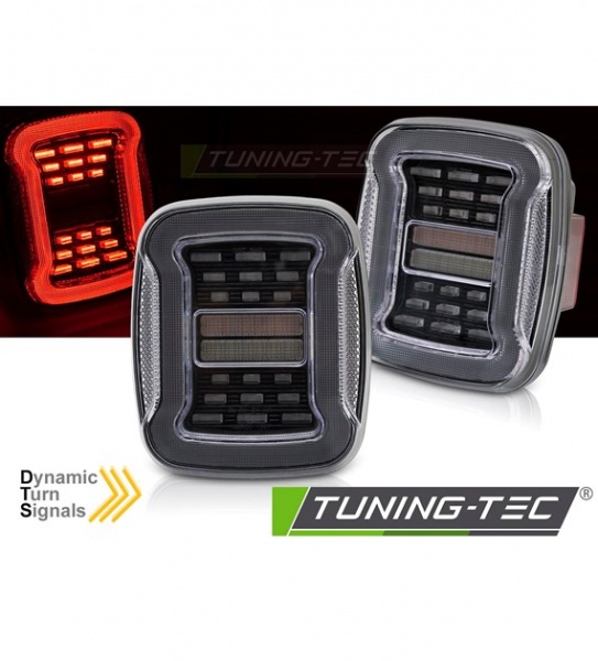 Feux arri�re design LED Jeep Wrangler YJ + TJ