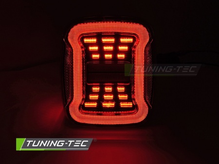 Feux arri&egrave;re design LED Jeep Wrangler YJ + TJ