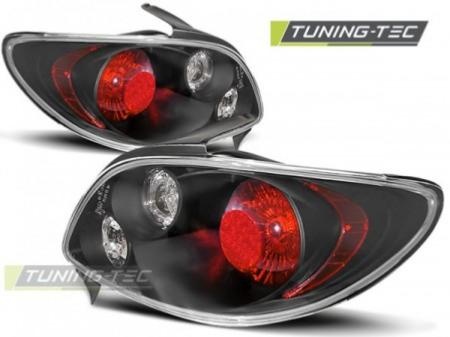 Feux arri�re design rouge / noir Peugeot 206