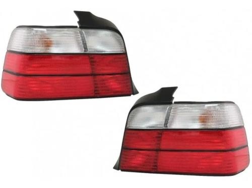 Feux arri�re rouge / blanc BMW S�rie 3 E36 berline