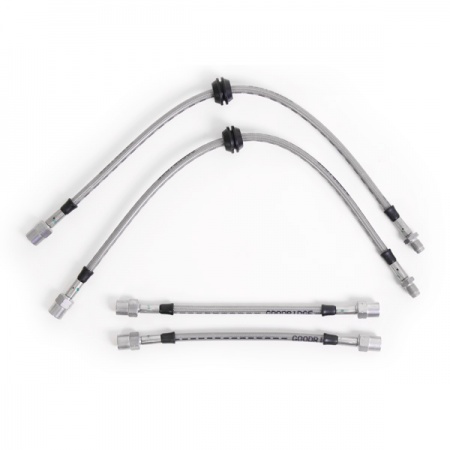 Flexibles de frein aviation Goodridge BMW S&eacute;rie 3 E36 316i 318i (tambours ar)