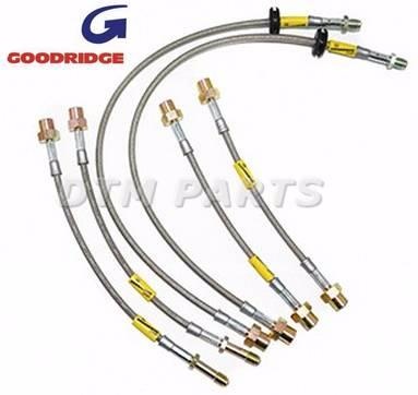 Flexibles de frein aviation Goodridge Renault Clio 2 RS