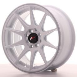 Jante alu Japan Racing JR-11 17x7,25\  4x100 / 4x108 ET25, blanc