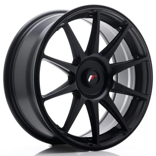 Jante alu Japan Racing JR-11 18x7,5\  4x100 ET35, noir mat