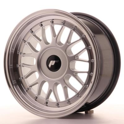 Jante alu Japan Racing JR-23 16x8\  4x100 ET20, Gris argent / Poli