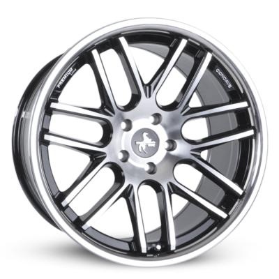 Jante alu Keskin KT14 20x10\  5x112 ET20, Gris titan/Poli