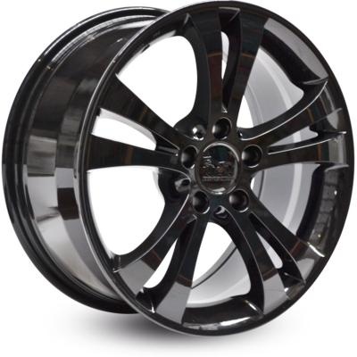 Jante alu MAM D2 16x7,5\  5x112 ET37, Noir brillant
