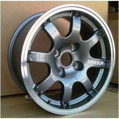Jante alu PTS Speedline 434 Groupe A 4x108 pour Peugeot 205 et 309 GTI (gris anthracite)
