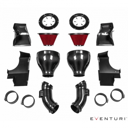 Kit d\'admission carbone EVENTURI pour BMW M6 F06 F12 F13