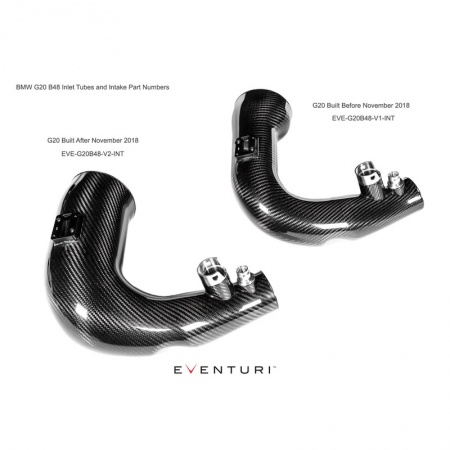 Kit d\'admission carbone EVENTURI pour BMW S&eacute;rie 3 type G20 (avant 2018)
