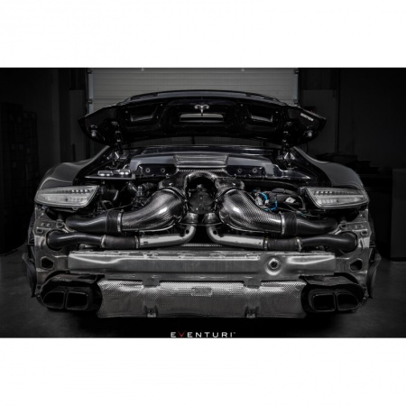 Kit d\'admission carbone EVENTURI pour Porsche 911 (991) Turbo