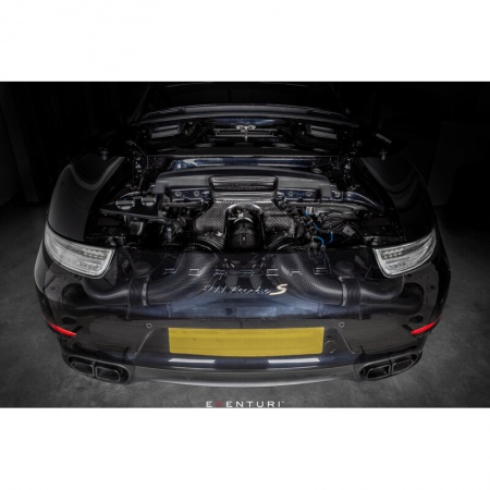 Kit d\'admission carbone EVENTURI pour Porsche 911 (991) Turbo