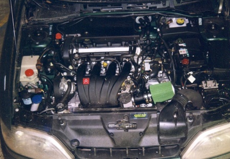 Kit d\'admission directe Green Citroen Xsara 1,8l 16v 112cv