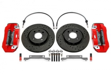 Kit gros frein 4 pistons 280mm VW Golf 2 + Golf 3 4x100