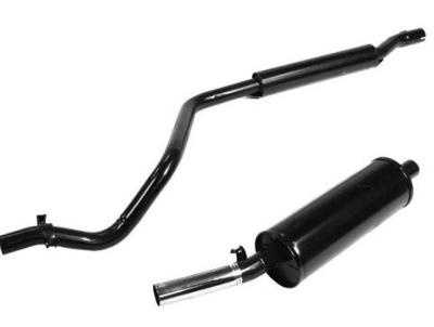 Ligne d\'�chappement Gr. N Acier VW Golf 1 GTI 1,6l