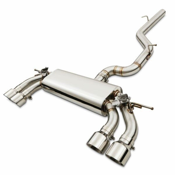 Ligne d\'�chappement inox � valves Volkswagen Golf 7 R