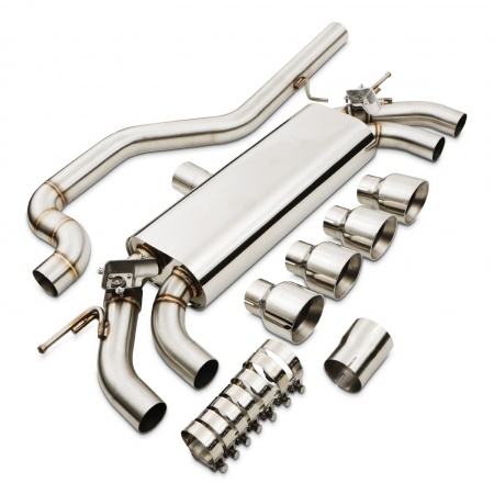 Ligne d\'échappement inox à valves Volkswagen Golf 7 R