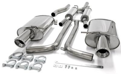 Ligne d\'échappement inox Audi A4 B7 quattro 1.8T / 2,0l TFSI
