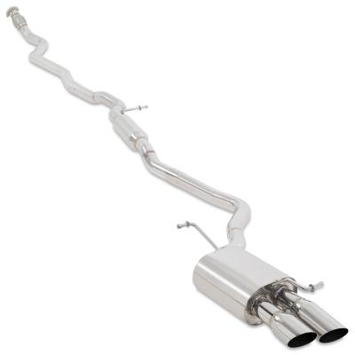 ligne d\'�chappement inox Audi A4 B8 2,0l TDI