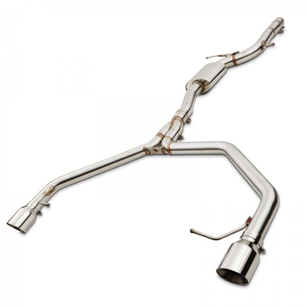 Ligne d\'�chappement inox Audi A5 2,7l 3,0l TDI