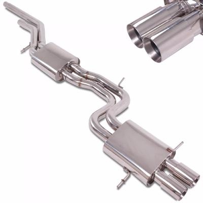 ligne d\'�chappement inox Audi S4 B5