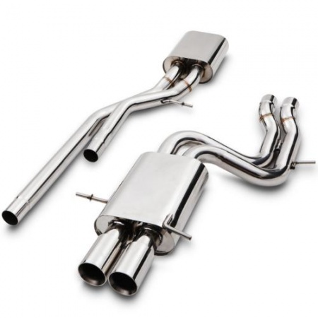 ligne d\'échappement inox Audi S4 B5