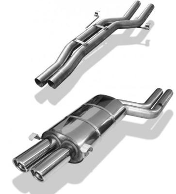 Ligne d\'�chappement inox Audi S8 type D2 4,2L V8